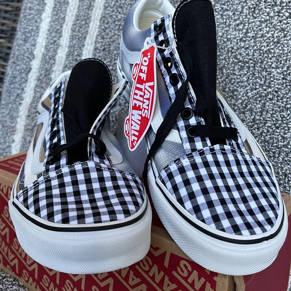 Vans Old Skool Prep Retro Blancdeblanc MENS - Picture 8 of 16